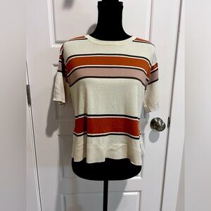 LOFT Short Sleeve Sweater Top